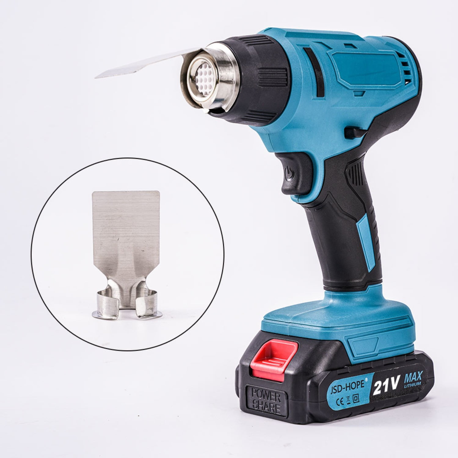 Portable Heat Gun, High-Power Industrial Hot Air Blower for Shrink Wrapping