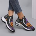 thumbnail image 6 of Air Cushion Walking Shoes, Running Shoes for Women Men Athletic Walking Sneakers,Fall Leaf Shoes,Halloween Shoes for Hiking Walking Sports Travel Jogging Shoes, Black US-10/EU-44, 6 of 9