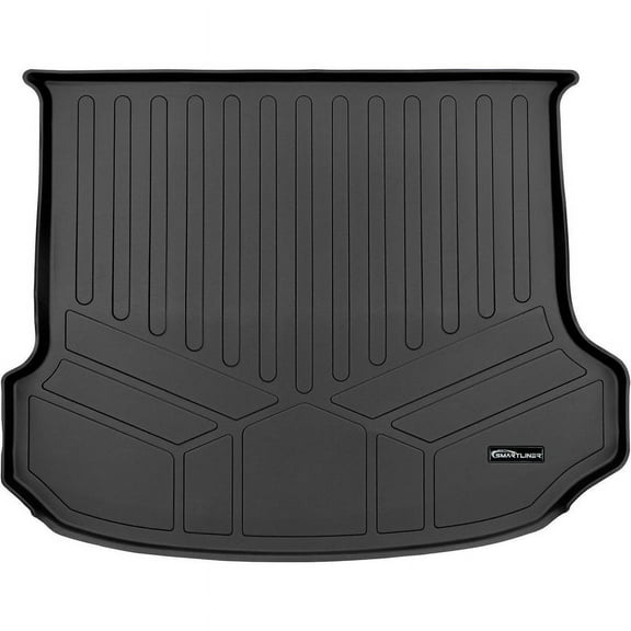 SMARTLINER All Weather Custom Fit Black Cargo Liner Behind the 2nd Row Compatible With 2022-2025 Jeep Grand Cherokee 4XE