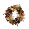 thumbnail image 2 of Suncoda Christmas Wreath, Wreath Ornament for Christmas/Thanksgiving Day Wreath Door Hanging Home Decor, Christmas Ornament, 2 of 2