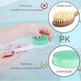 thumbnail image 4 of GIXUSIL 4Pcs Silicone Body Scrubber, Long Handle Back Scrubber for Shower, Silicone Body Brush Shower Scrubber For Body, Shower Srush Back Brush Body Exfoliator for Women Men(multicolor), 4 of 7