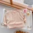thumbnail image 3 of AOMPMSDX Boys Sweaters Kids Toddler Babys Girls Boys Spring Winter Solid Knit Sweater Cardigan Long Sleeve Coat Jacket Clothes Pullover Beige 4 Years-5 Years, 3 of 3