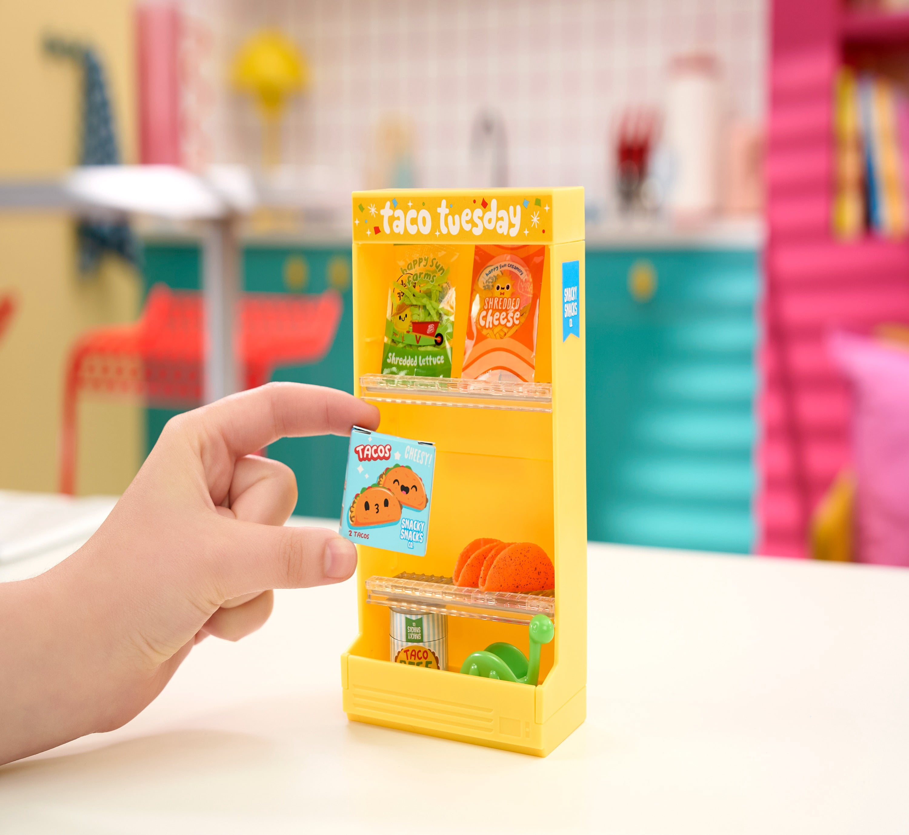 MGA's Miniverse Make It Mini Spaces Furniture, Mini Collectibles, Replica Food, DIY Crafts, Collectors, Display, Gifts, 8+