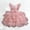 Pink, variant on Xiaowennn Children's Mesh Dress Dress Stylish Little Girl Dress Girls Sleeveless Dress