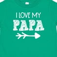 thumbnail image 4 of Inktastic I Love My Papa with Arrow Boys or Girls Baby T-Shirt, 4 of 5