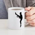 thumbnail image 4 of CafePress - Football Silhouette Mug - 11 oz Ceramic Mug - Novelty Coffee Tea Cup, 4 of 4