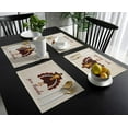 thumbnail image 3 of Placemats Set of 4 Washable,Give Thanks Placemat for Dining Table Decorations, Heat-Proof Table Mats for Kitchen Dinner Banquet Thanksgiving Turkey, 3 of 6