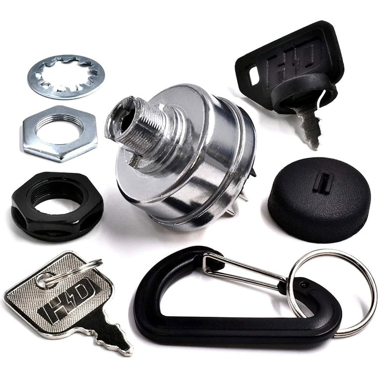HD Switch Ignition Key Switch Replacement with Dual Protection
