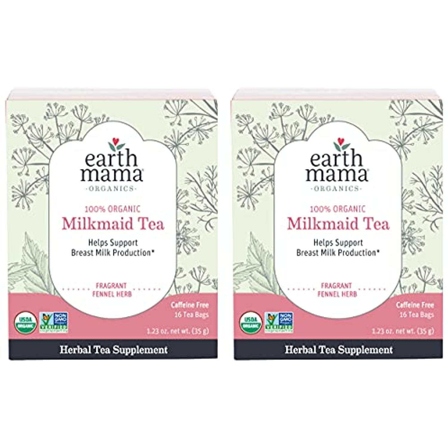 Earth Mama Organic Milkmaid Tea, Supports Breastmilk Morocco