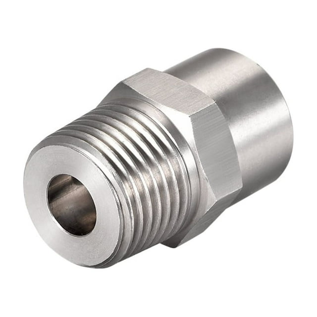 Unique Bargains Full Cone Spray Tip, 1/2 BSPT Stainless Steel Wide Angle Nozzle