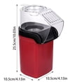 thumbnail image 3 of SIfdSeng Get it Fast Stovetop Popcorn Maker Machine with Stirring for Homemade Large Capacity and Glass Lid, 3 of 7
