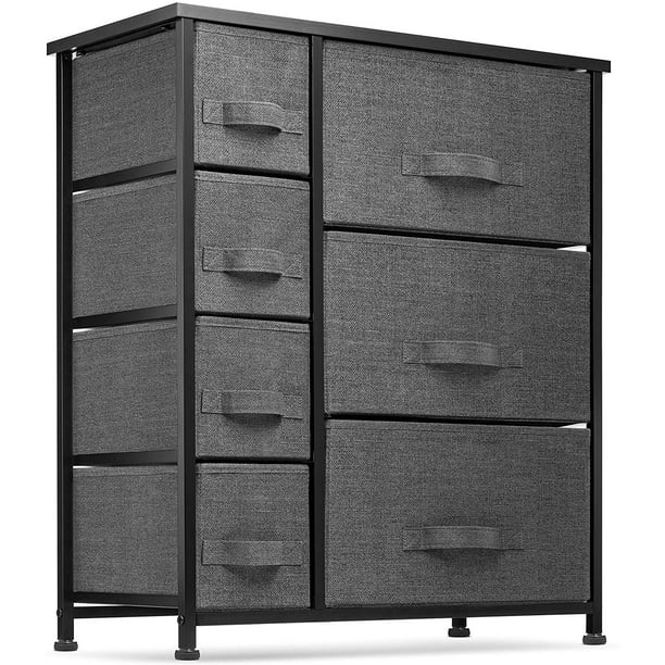 7 Drawers Dresser Furniture Storage Tower Unit for Bedroom, Hallway