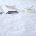thumbnail image 4 of Softlife Super Soft Shaggy Area Rugs for Living Room Fluffy Carpets for Bedroom Home Decor,5.3'X7.5',White, 4 of 10