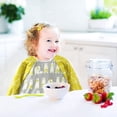 thumbnail image 4 of Vestido de comer del bebé, delantal del niño, chaqueta del niño, style1, 4 of 5