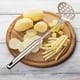 thumbnail image 5 of Prensador de patatas de acero inoxidable 304 para un puré suave, herramienta para prensar verduras con superficie antiadherente, utensilio de cocina apto para lavavajillas., 5 of 9