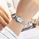thumbnail image 5 of Reloj de pulsera de banda fina para mujer Reloj de estudiante con esfera pequeña y banda de acero para mujer, 5 of 6