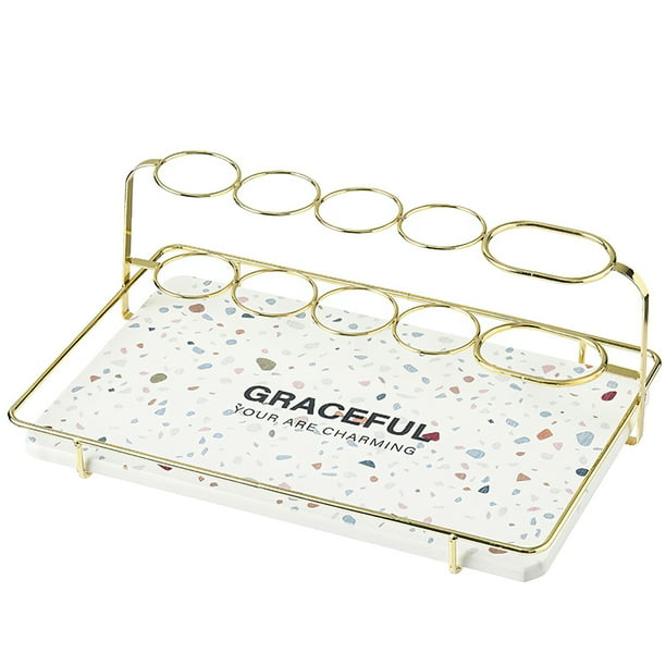 Soporte Para Cepillo De Dientes Eléctrico De Diatomita Soporte Para Cepillo De Dientes Que Ahorra Espacio Gran Capacidad Con Almohadillas Antideslizantes Para Cocina Baño Baño Kearding HA025866-02