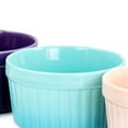 thumbnail image 3 of Crockpot Thornburg 6 Piece 12 Ounce Round Stoneware Ramekin Set in Pastel Assorted Colors, 3 of 5