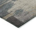 thumbnail image 5 of 8' X 10' Gray Charcoal And Beige Abstract Washable Indoor Outdoor Area Rug, 5 of 5