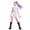 White_a, variant on Halloween Costume Anime Cosplay Costume, Anime Cosplay Star Stage Outfits for Halloween Party, Sleeveless Top & Shorts 2-Piece Set