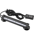 thumbnail image 2 of HUGFEGWE LED Aquarium Light Fish Tank Bubble Light Underwater Led Light with Remote Control + Manual Color Change - Highlight Colorful Aquarium Light Kit(US Plug)(16cm) CA919-85110, 2 of 9