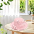 thumbnail image 5 of Derby Hats for Women: Women Church Hats, Summer Travel Wedding Church Fascinator Flower Hat, Tea Party Hat, 5 of 10