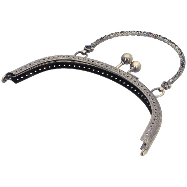 Purse Clasp Frame, DIY Making Supplies Purse Handle Coin Bag Handle Lock For Coin Bag Making For Handbag For Purse