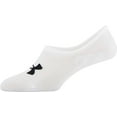 thumbnail image 3 of Under Armour Women's Breathe Lite Ultra Low Socks, Multipairs, White (6-Pairs), Medium, 3 of 4