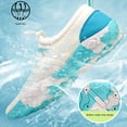 thumbnail image 3 of Zapatos Livianos Unisex Sin Deslizamiento Deporte para Acuáticos (41) Aqua Azul, 3 of 9