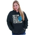 thumbnail image 3 of Getting Cray with the Clay Hanukkah Unisex Plus Size Hoodie Brisco Brands 5X, 3 of 6