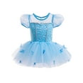 thumbnail image 2 of QEFJNO 2-9Y Ballet Tutu Dress Toddler Kids Girls Princess Tulle Skirt Leotards Ballerina Outfit Dance Dress, 2 of 11