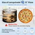 thumbnail image 2 of Linen Drum Lampshades Animal Deer Vintage Wildlife Rustic Duck Cabin Sunset Lake Realistic 13"x13"x10" Light Shade for Table Lamps Drum Lamp Shades Lampshade Replacement Assembly Required, 2 of 8