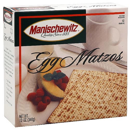 Manischewitz Egg Matzos Crackers, 12 oz (Pack of 12)