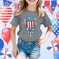 thumbnail image 2 of Graphic Tees for Girls: Short Sleeve Crewneck Tops 5-14 Years Comfortable & Casual for Everyday Wear & Summer Parties, 2 of 4