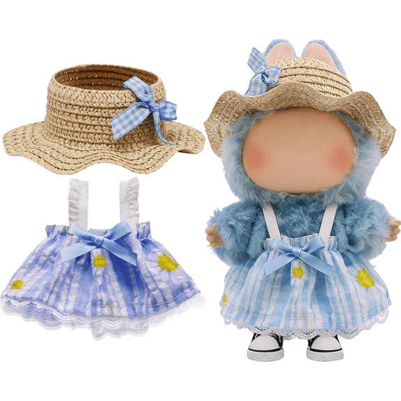 17cm Doll Clothes, Doll Outfit Accessories for 17cm Doll (Doll Not Included) Style24