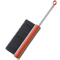 thumbnail image 1 of Cepillo de exfoliante multiusos de doble cara con mango extensible Cama de la alfombra Scrubber Removedor de polvo al aire libre Bañera Herramienta de limpieza Naranja Methold HA012407-01B, 1 of 7