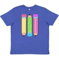 thumbnail image 3 of Inktastic Colorful Patterned Pencils for Back to School Youth T-Shirt, 3 of 5