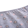 thumbnail image 4 of Panties for Women Tbopshirt Brief Underwear,Hipster Underwear,Women's Fashion Printing Flower Briefs Transparent Cotton Underpants,Cheeky Panties, 4 of 5