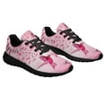 thumbnail image 6 of BreaStCancer Awareness Faith Hope Love Shoes Sneakers for Women Men Black Size 4, 6 of 7