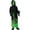 Robe+Gloves+Mask, variant on WIBACKER Halloween Glow In The Dark Grim Reaper Costume for Kids, Cosplay Robe with Scary Scythe for Boys Girls, 5-12 Years