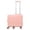 Pink, variant on bestolf 20 Inch Ride-On Luggage with Small Carry-On Suitcase,Foldable Pedal,6 Spinner Wheels & Retractable Handle,Hardshell Carry-On Suitcase for Smooth Rolling,Fun Scooter Suitcase for Travel