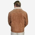 thumbnail image 2 of Scully Men's Sherpa Lined Boar Suede Jacket Brown, 2 of 2