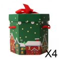 thumbnail image 1 of Caja de dulces navideñas,Caja de dulces navideñas Caja de noche pacífica Regalo,Caja de regalo navideña Caja de golosinas Caja de refrigerios,Caja de regalo de papel festivo Cajas, 1 of 8