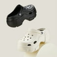 thumbnail image 2 of Panliya is beautiful BEVERGREEN 7CM Summer Clogs Outdoor Waterproof Platform Women Slippers Beach Slides Massage Beard Black Designer Sandals, 2 of 10