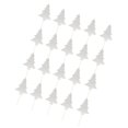 thumbnail image 1 of 20 / set / Silver / Tree Cake Topper Cupcake Selecciones de alimentos Plata, 1 of 9