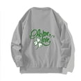 thumbnail image 3 of BVOFAR Mens Oversized Sweatshirts Crewneck Long Sleeve Casual Pullover Loose Fall Tops Cozy Graphic Sweatshirt Gray XL, 3 of 6