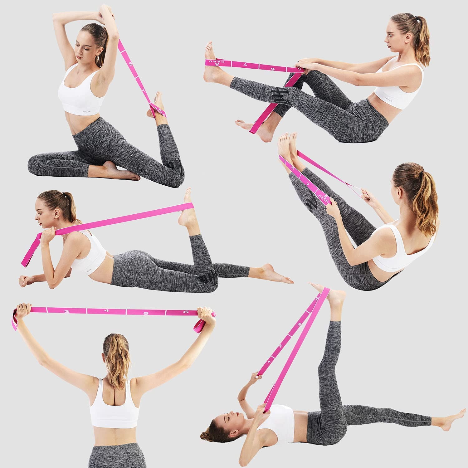 Flexibility Stretching Leg Stretcher Bund Strap For Ballet Cheer