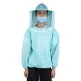 thumbnail image 2 of Breathable Beekeeping Suit Beekeeper Jacket Protective Equipment Accessories with Veil, 2 of 9