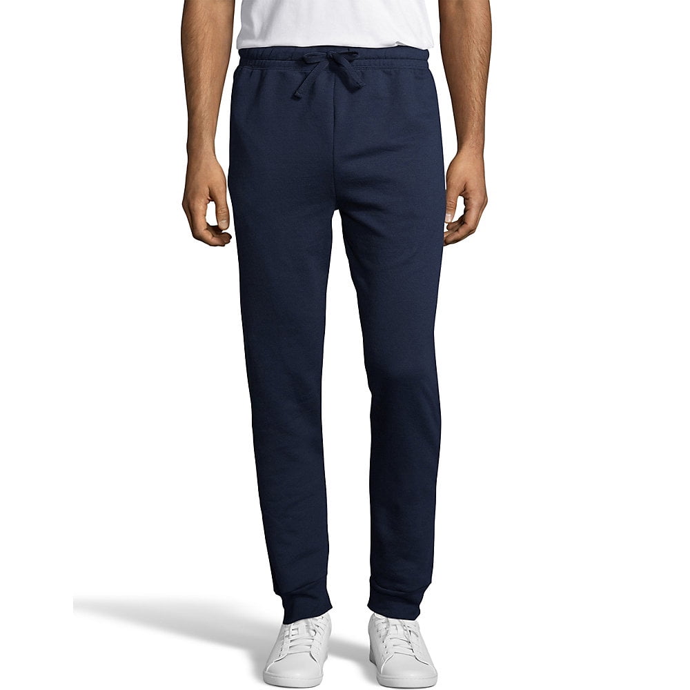 hanes men's ecosmart fleece jogger sweatpant with pockets
