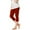 Red, variant on Perfect Pant Girls Lace Trim Leggings Stretchy High Waisted Yoga Cropped Cute Summer Lightweight Dance Tights 2 13Y Toddler Sweat Suit